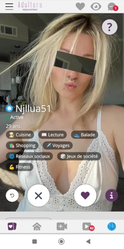 Adultère-rencontre sur mobile