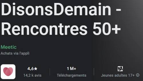 avis Disons Demain Google play
