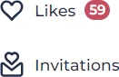 likes et invitations disons demain