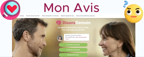 mon avis Disons Demain
