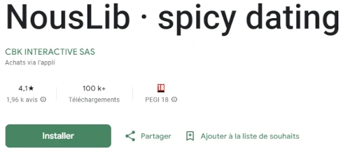 avis Nouslib Google PLay