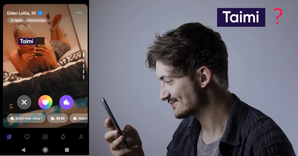 Un homme gay utilise Taimi pour donner son avis