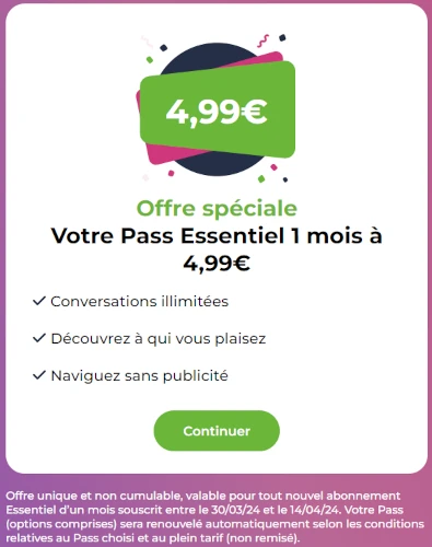 abonnement à 4,99 euros Disons Demain
