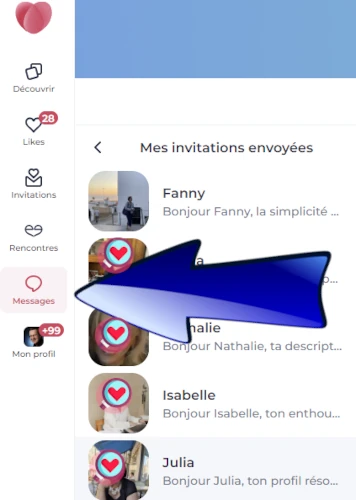 lire les message sur la messagerie Disons Demain