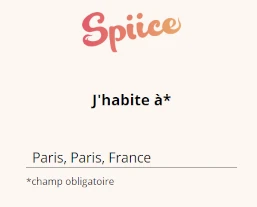 avis spiice inscription