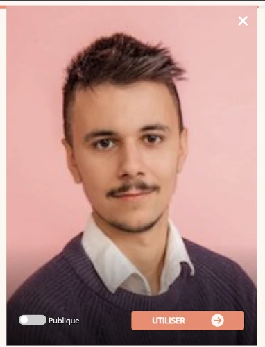 photo de profil lors du test Spiice